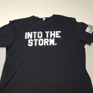 "Into The Storm" Black T-Shirt